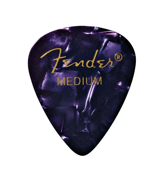 Медиаторы Fender 351 Premium Celluloid Medium Purple (144 штуки)