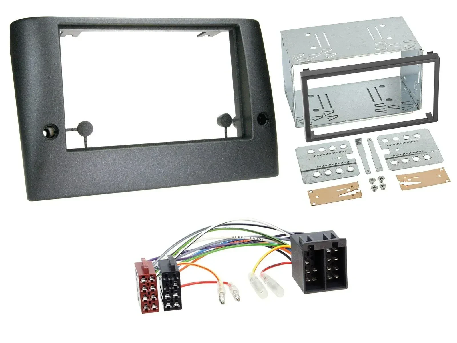 Einbauset Doppel DIN Autoradio für Fiat Stilo (ab 2005)