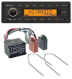 Автомагнитола Continental 1DIN DAB MP3 AUX USB для BMW 3 Series E30/E36 1987–2000, 5 Series E34 с 1988