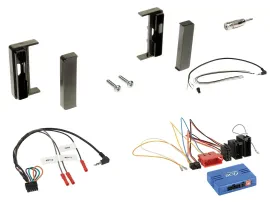 Radioset Lenkradadapter DIN Autoradio für Audi TT 1998-2006 schwarz