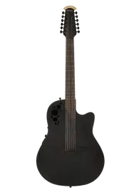 Электроакустическая гитара Ovation 2058TX-5 Mod TX 12-String Deep Contour Black Textured