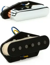 Комплект звукоснимателей для электрогитары Fender Deluxe Drive Telecaster Chrome Black