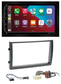 ESX 2DIN DAB USB MP3 Bluetooth Autoradio für Nissan Altima L31 2005-2006