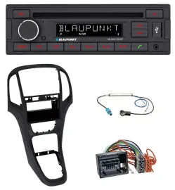 Blaupunkt MP3 USB CD Bluetooth AUX Autoradio für Opel Astra J ab 2009 Perl schwa