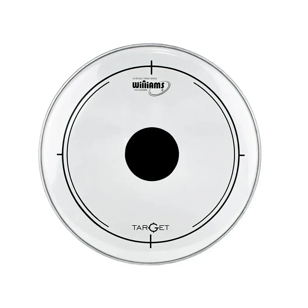 Пластик для барабана Williams 14" Target Dot Clear DT2