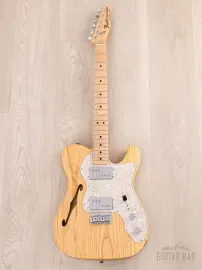 Электрогитара полуакустическая Fender Traditional II 70s Telecaster Thinline HH Natural w/gigbag Japan 2023