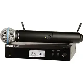 Микрофонная радиосистема Shure BLX24R/B58 Wireless System W/Rackmountable Receiver, BETA 58A Mic Cap J11