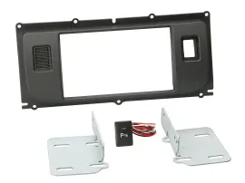Radioblende Set Doppel DIN Autoradio für Land Rover Evoque LV ab 2011 PDC-Schalt
