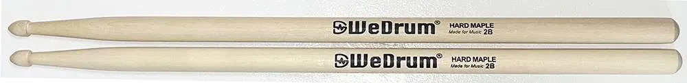 Барабанные палочки WeDrum W-M2B клен 2B