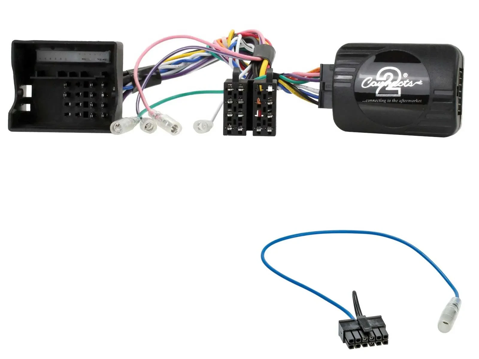 Connects2 CAN-Bus- Lenkradadapter für Mercedes E-Klasse 211 SLK 04-08 Kenwood 42