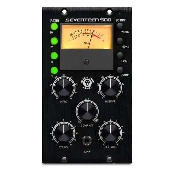 Процессор динамической обработки Black Lion Audio Seventeen 500 Single-Channel FET 500 Series Compressor Module