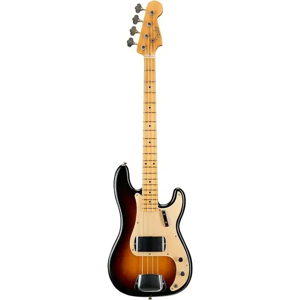 Бас-гитара Fender Custom Shop 57 Precision Bass Journeyman Relic Wide Fade 2-Color Sunburst