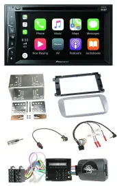 Автомагнитола Pioneer 2-DIN USB DVD Bluetooth DAB для Ford Galaxy/C-Max/Focus