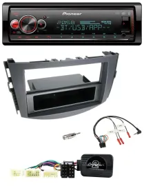 Автомагнитола для Toyota RAV4 2006–2011 Pioneer Bluetooth, USB, DAB, поддержка кнопок на руле