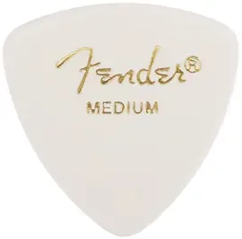 Медиаторы Fender 346 Shape Picks, White, Medium, 12 Count