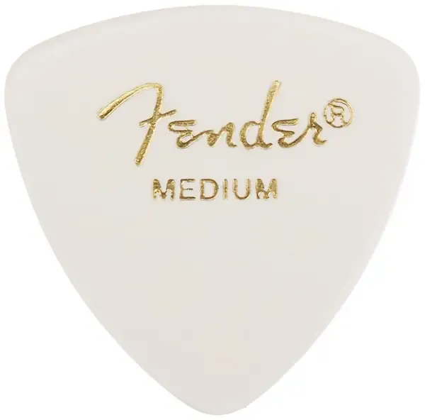 Медиаторы Fender 346 Shape Picks, White, Medium, 12 Count