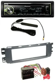 Pioneer MP3 USB CD DAB AUX Autoradio für Smart ForFour (454, 2004-2006)