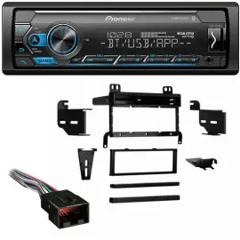 Автомагнитола Pioneer MVHS322BT Single DIN, Bluetooth, для Ford Mustang 2001–2003 (Non-Amp)