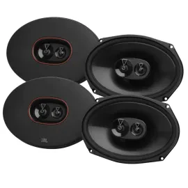 (2-Pairs) JBL CLUB 964M 340W 6x9" 2-Way Coaxial Car Speakers