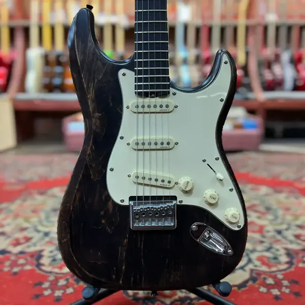 Электрогитара Rusich Stratocaster SSS Brown Russia 2022