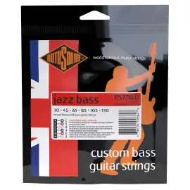 Струны для бас-гитары RotoSound RS776LD Monel Flatwound 30-130