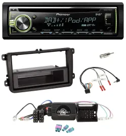Pioneer DAB USB MP3 Lenkrad CD Autoradio für VW Passat Polo Scirocco Sharan Tigu