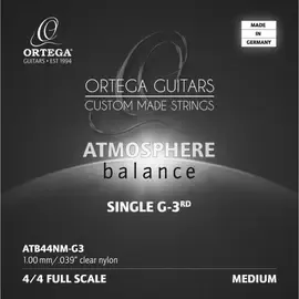 Ortega ATB44NM-G3 Atmosphere Balance Medium Tension Einzelsaite Konzertgitarre