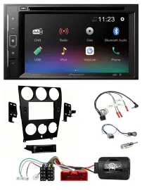 Pioneer Bluetooth Lenkrad USB 2DIN DAB DVD Autoradio für Mazda 6 2006-2008