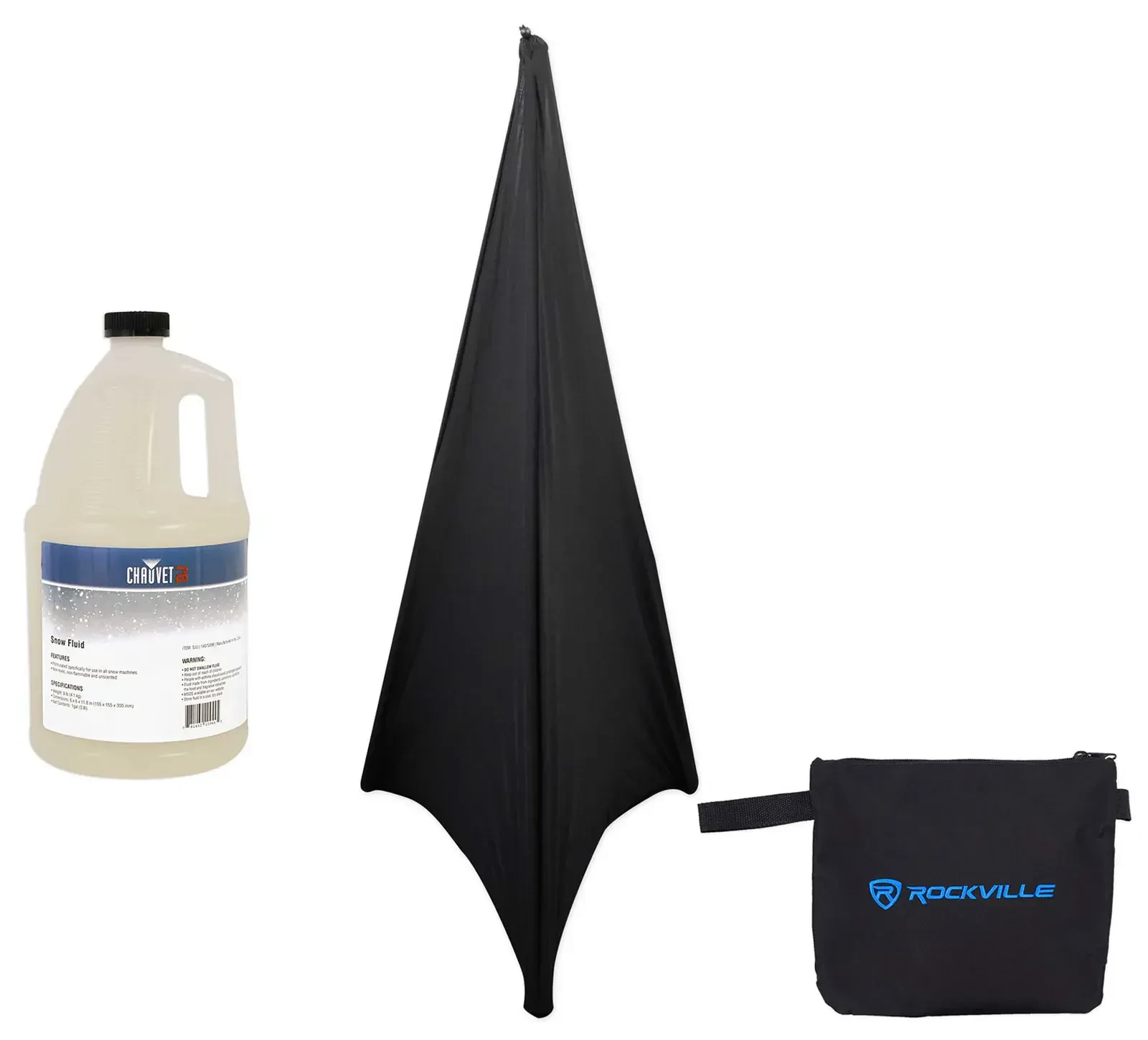 Жидкость для генератора снега Chauvet DJ SJU 1 галлон, нетоксичная, негорючая, со скримом