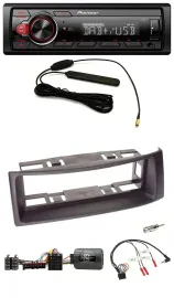 Pioneer MP3 DAB 1DIN Lenkrad USB Autoradio für Renault Megane 1996-2000 Scenic s
