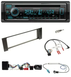 Kenwood Lenkrad Bluetooth DAB USB CD Autoradio für Audi A4 B6 00-04 Bose Vollakt