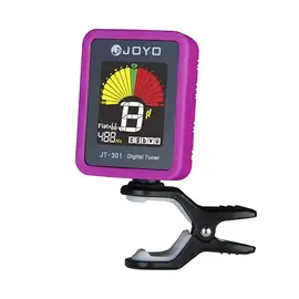 Тюнер-клипса Joyo JT-301 Purple с метрономом