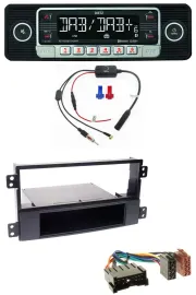 Dietz MP3 DAB Bluetooth USB Autoradio für Hyundai Sonata NF 02-05 schwarz