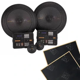 Kicker 51KSS6704 KS Series Component Speaker System + Sound Damping