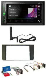 Pioneer MP3 DAB AUX 2DIN Bluetooth Autoradio für Audi A6 C5 01-05 Aktivsystem Mi
