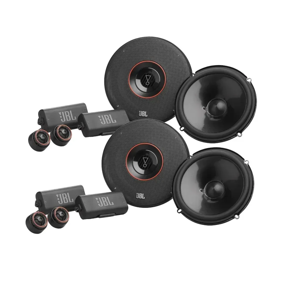 (2-Pairs) JBL CLUB 64C 280W 6.5" Component Car Speakers