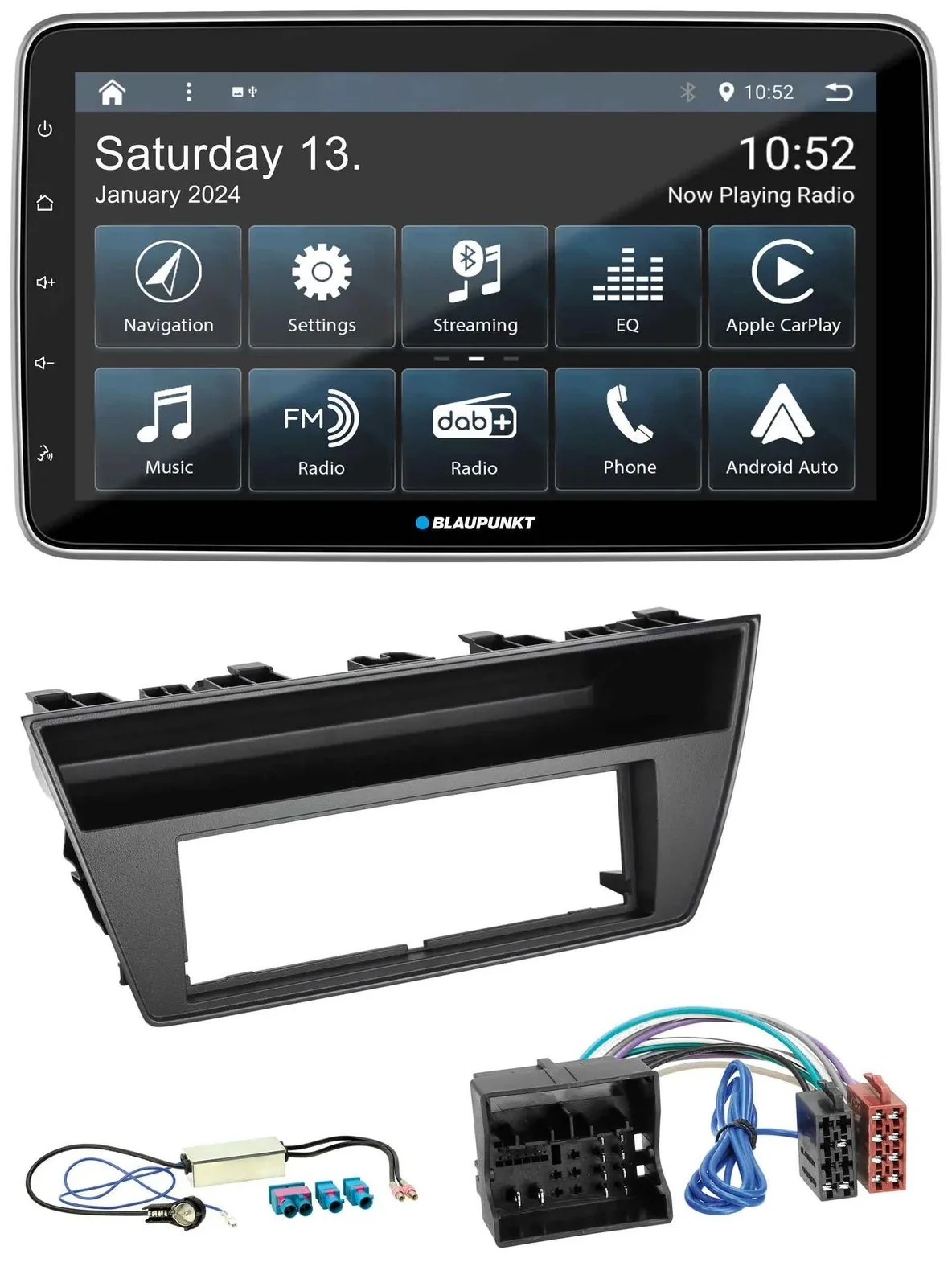 Blaupunkt USB DAB SD MP3 Bluetooth Autoradio für Skoda Fabia III (2014-2020)