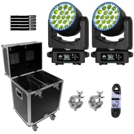 Прибор с полным движением American DJ Vizi Pix Z19 RGBL с аксессуарами (пара)