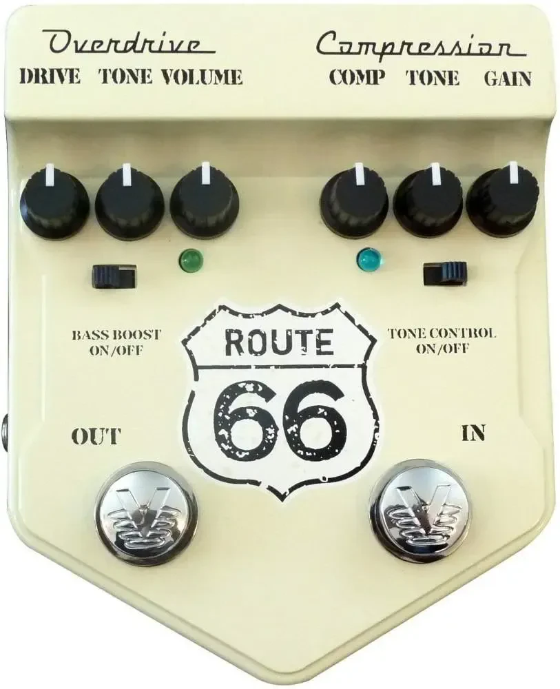 Педаль эффектов для электрогитары Visual Sound V2RT66 Route 66