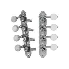 GROVER 409C  Mandolin Machine Heads, Standard 4 + 4, for "A"-Style Mandolins - C