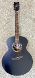 Dean St. Augustine Jumbo Acoustic Guitar, Matte Black top , Offset FB- Prototype