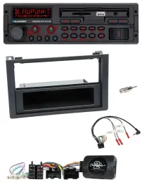 Blaupunkt SD Lenkrad USB Bluetooth DAB Autoradio für Saab 9.3 (ab 2008)