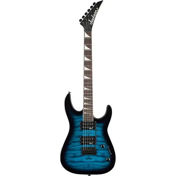 Электрогитара Jackson JS Series Dinky JS20 DKQ 2PT Electric Guitar Transparent Blue