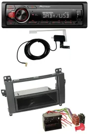 Автомагнитола для Mercedes B-Class (T245, 05–11) Pioneer 1 DIN, MP3, DAB, USB, AUX