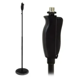 Стойка для микрофона keepdrum MS124 прямая, круглое основание, с одноручной регулировкой