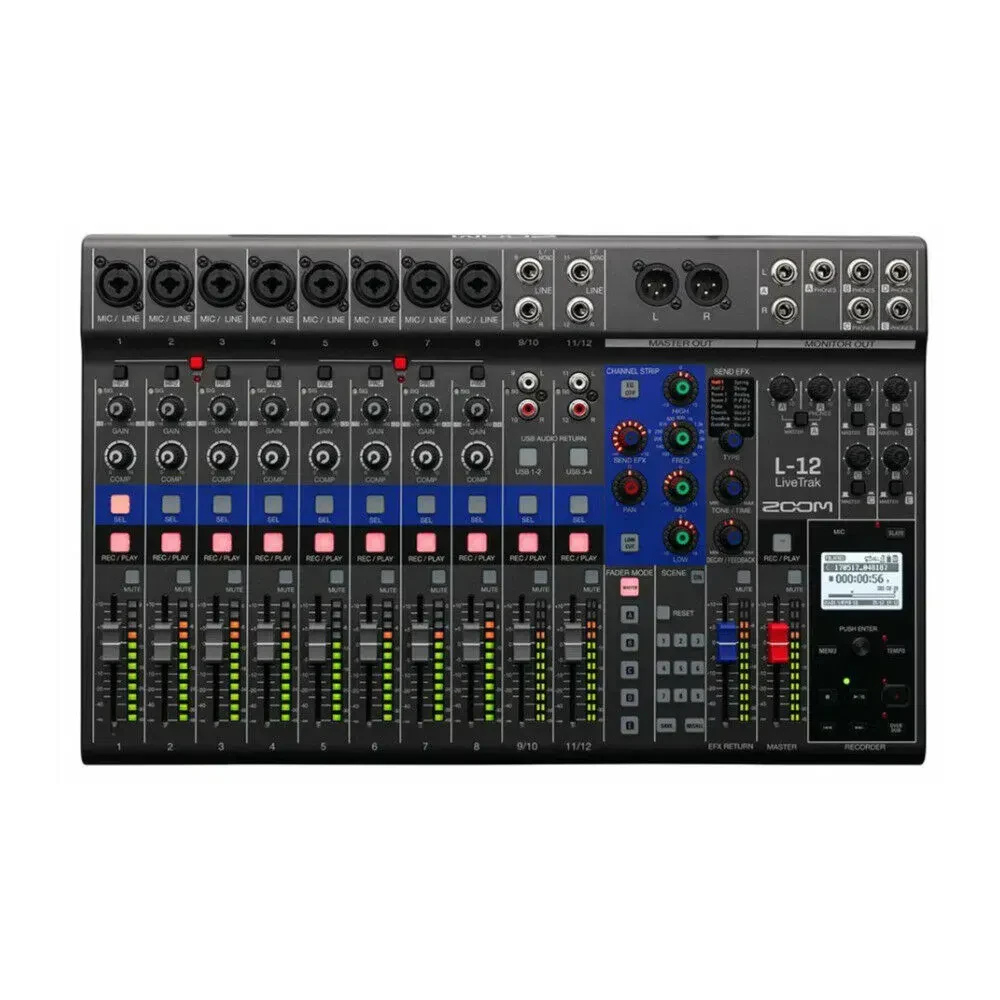 Рекордер Zoom LiveTrak L-12