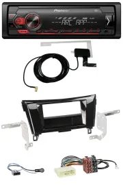 Pioneer 1DIN USB DAB MP3 AUX Autoradio für Nissan Qashqai X-Trail ab 2014