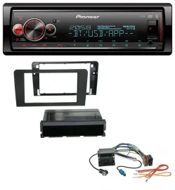 Pioneer Bluetooth USB MP3 DAB Autoradio für Audi A3 8P 03-12 Symphony Quadlock