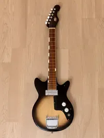 Электрогитара Teisco Del Rey E-100 S Sunburst w/case Japan 1960s