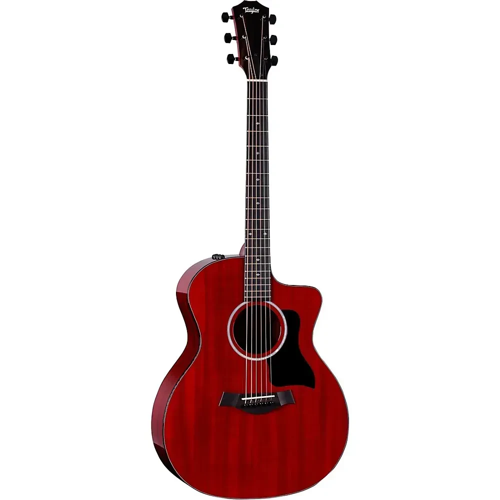 Электроакустическая гитара Taylor 224ce Mahogany Special Edition Grand Auditorium Trans Red